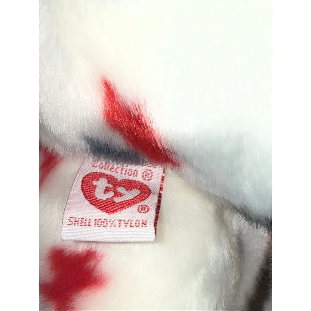 Ty Beanie Buddy Glory Bear 2001 Red White Blue Stars Flag USA Mint Tags 15” TyLO